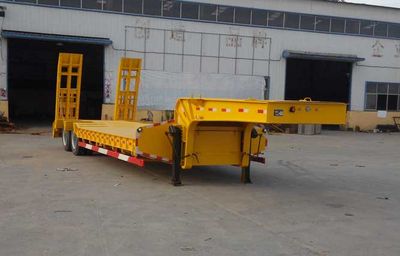 Hongyunda  ZZK9350TDP Low flatbed semi-trailer