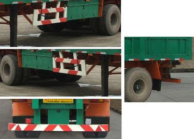 Zhongshang Automobile ZL9381CLX Warehouse grille semi-trailer