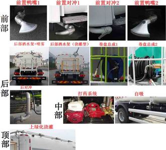 Zhonglian Automobile ZLJ5162GQXCAE5 Cleaning car