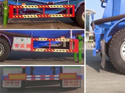 Liangshan Tiantong  LML9403GFL Medium density powder material transportation semi-trailer