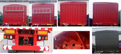 Yuanshengda brand automobiles WYS9400CCY Gantry transport semi-trailer