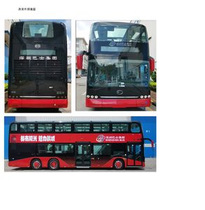 BYD  BYD6120BD1EV1 Pure electric low floor double decker city buses