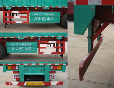 Guangke brand automobiles YGK9405CCY Gantry transport semi-trailer