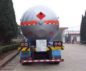 Hongtu  HT9407GYQ3 Semi trailer for liquefied gas transportation