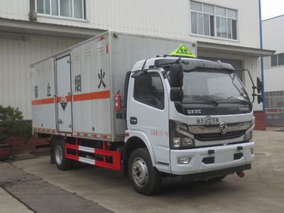 Jiangte brand automobiles JDF5120XFWE6 Corrosive goods box transport vehicle