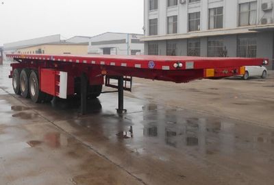 Jinyue  LYD9402ZZXP Flat dump semi-trailer