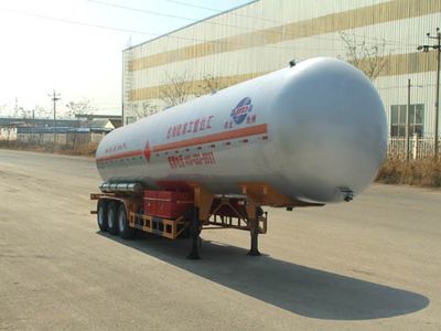 Huida brand automobiles YHD9402GYQ Semi trailer for liquefied gas transportation