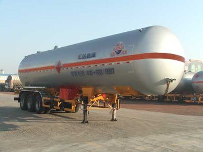 Huida brand automobiles YHD9402GYQ Semi trailer for liquefied gas transportation