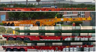 Guangda Hongyuan brand automobiles GHY9400TWY Transport semi-trailer of dangerous goods tank frame