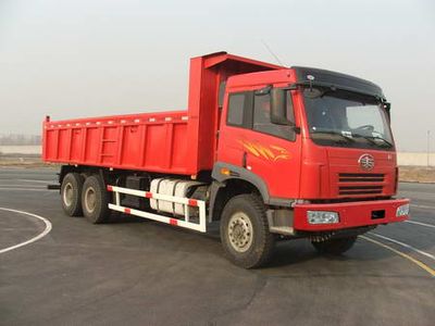 Jiefang Automobile CA3252P2K2L5T1A1E Flat head diesel dump truck