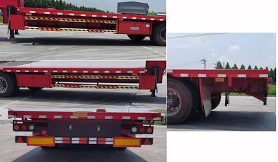 Kangyun Huixiang  WSQ9400TDP Low flatbed semi-trailer