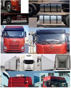 Jiefang Automobile CA5310XLCP25K2L7T4E5A80 Refrigerated truck