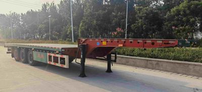 Chengwei  GCW9405TDP Low flatbed semi-trailer