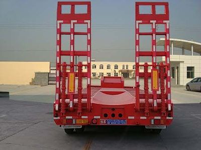 Far East Motors YDA9370TDP Low flatbed semi-trailer