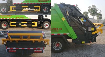 Zhongtian  ZTP5090ZYS Compressed garbage truck