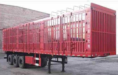 Zhang Tuo license plate carZTC9405CCYGantry transport semi-trailer