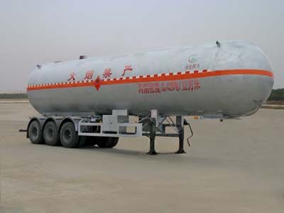 Cheng Liwei  CLW9409GYQ Semi trailer for liquefied gas transportation