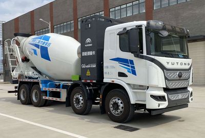 Yutong  ZKH5311GJBP6BEV50 Electric exchange type pure electric concrete mixing and transportation vehicle