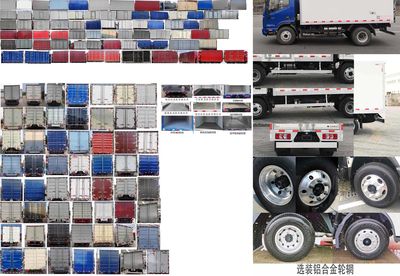 Jianghuai brand automobiles HFC5048XXYP71K1C7S Box transport vehicle