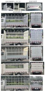 Xinyuan brand automobiles JKC5032CCYD6X1 Grate type transport vehicle