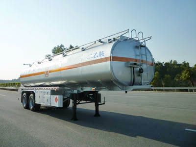 CIMC ZJV9292GRYSZ Flammable liquid tank transport semi-trailer