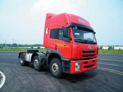 Jiefang Automobile CA4252P21K2T3AEH Flat headed diesel semi-trailer tractor