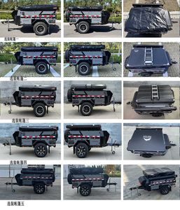 Jilu Hengchi  PG9016 centre axle trailer 