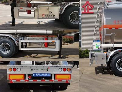 Tongyada  CTY9406GRYL41 Aluminum alloy flammable liquid tank transport semi-trailer