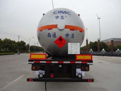 CIMC NTV9401GYQQ Semi trailer for liquefied gas transportation