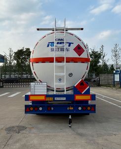 Ruijiang  WL9405GRYSY38A Flammable liquid tank transport semi-trailer