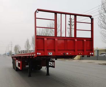 Huatai Zhaotong brand automobiles AZT9400TPB Flat transport semi-trailer