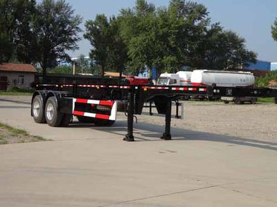 Baohuan  HDS9351TGY High pressure gas long tube skeleton semi-trailer