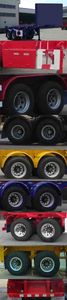 Tonghua  THT9351ZZXP Flat dump semi-trailer