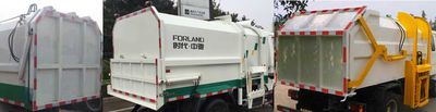 Foton  BJ5045ZZZ3 Hydraulic Lifter Garbage truck 