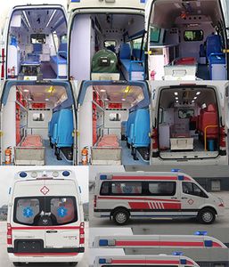 Guizhou brand automobile GK5040XJHD04 ambulance