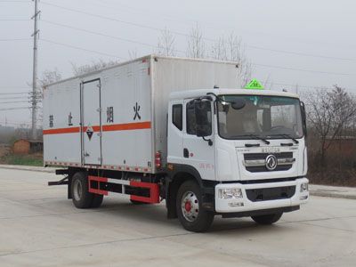 Jiangte brand automobiles JDF5180XFWE6 Corrosive goods box transport vehicle