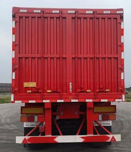 Yanhengda  DYD9400XXY Box transport semi-trailer