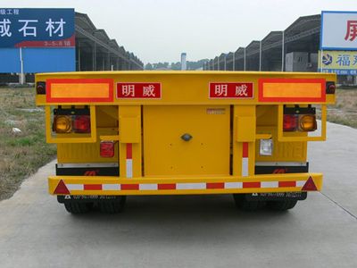 Mingwei  NHG9312TPB Flat semi-trailer