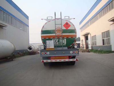 Shengrun  SKW9406GYYA Aluminum alloy oil transport semi-trailer