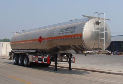 Shengrun  SKW9406GYYA Aluminum alloy oil transport semi-trailer