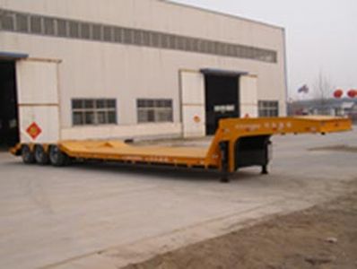 CNHTC Tongyu brand automobilesMT9395TDPLow flatbed semi-trailer