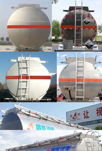 Changhua  HCH9406GFWA Tank transport semi-trailer for corrosive substances