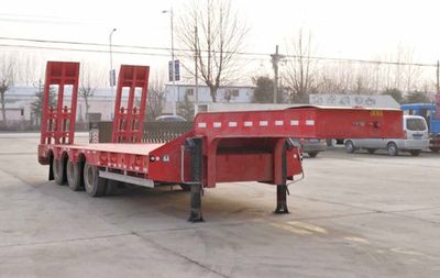 Zhongyuntong brand automobiles JZJ9402TDP Low flatbed semi-trailer