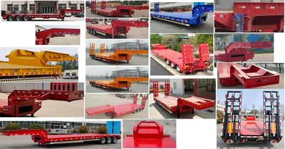 Haoyang  LWG9402TDPJYM Low flatbed semi-trailer