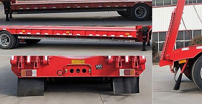 Haoyang  LWG9402TDPJYM Low flatbed semi-trailer