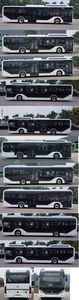 Yutong  ZK6126BEVG5E Pure electric low entry city buses