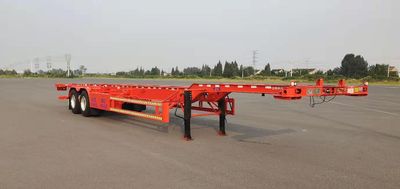 Zhongqi Aerospace Brand Automobile HTM9340TJZ Container transport semi-trailer