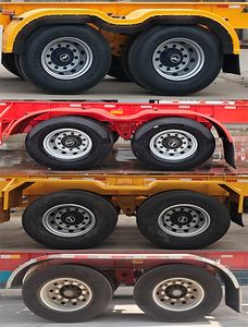 Zhongqi Aerospace Brand Automobile HTM9340TJZ Container transport semi-trailer