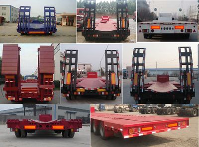 Huayuda  LHY9371TDPA Low flatbed semi-trailer