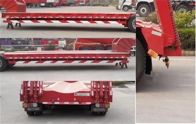 Huayuda  LHY9371TDPA Low flatbed semi-trailer